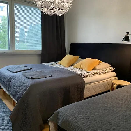 Bright Two-room In Raksila, Free Parking 아파트 *