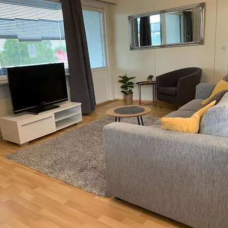 아파트 Bright Two-room In Raksila, Free Parking 오울루